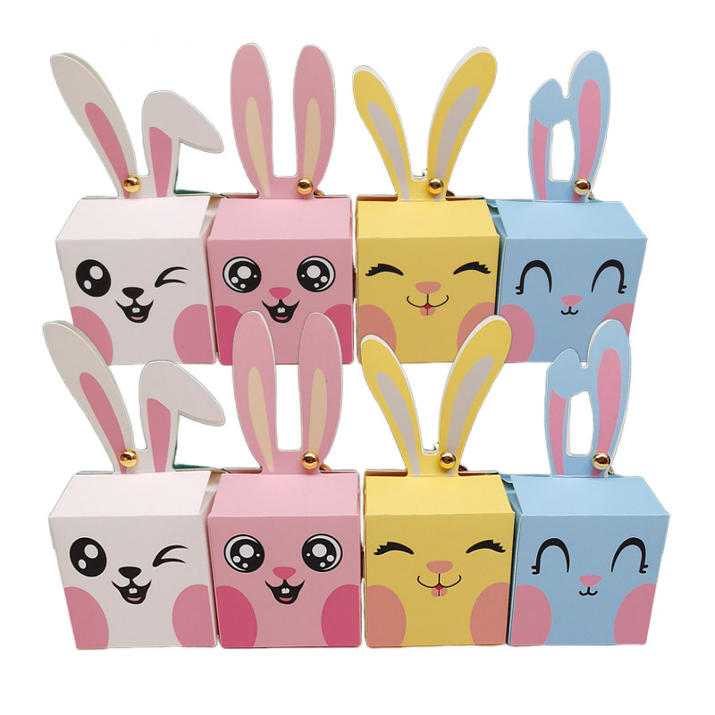 Baby Food For 1 Year Old - 12/24Pcs Cartoon Rabbit Candy Box Happy