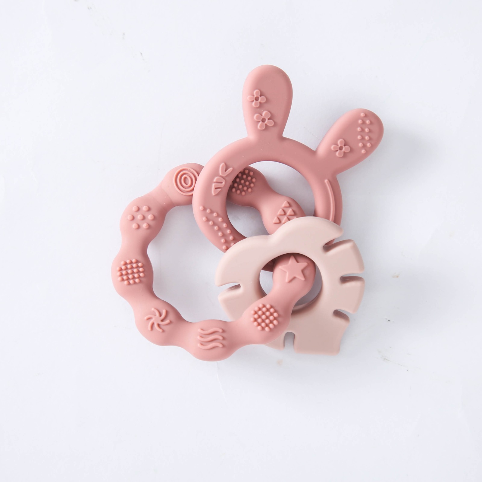 Easy Baby Food - Silicone Baby Teether Safe BPA-Free Food-Grade,