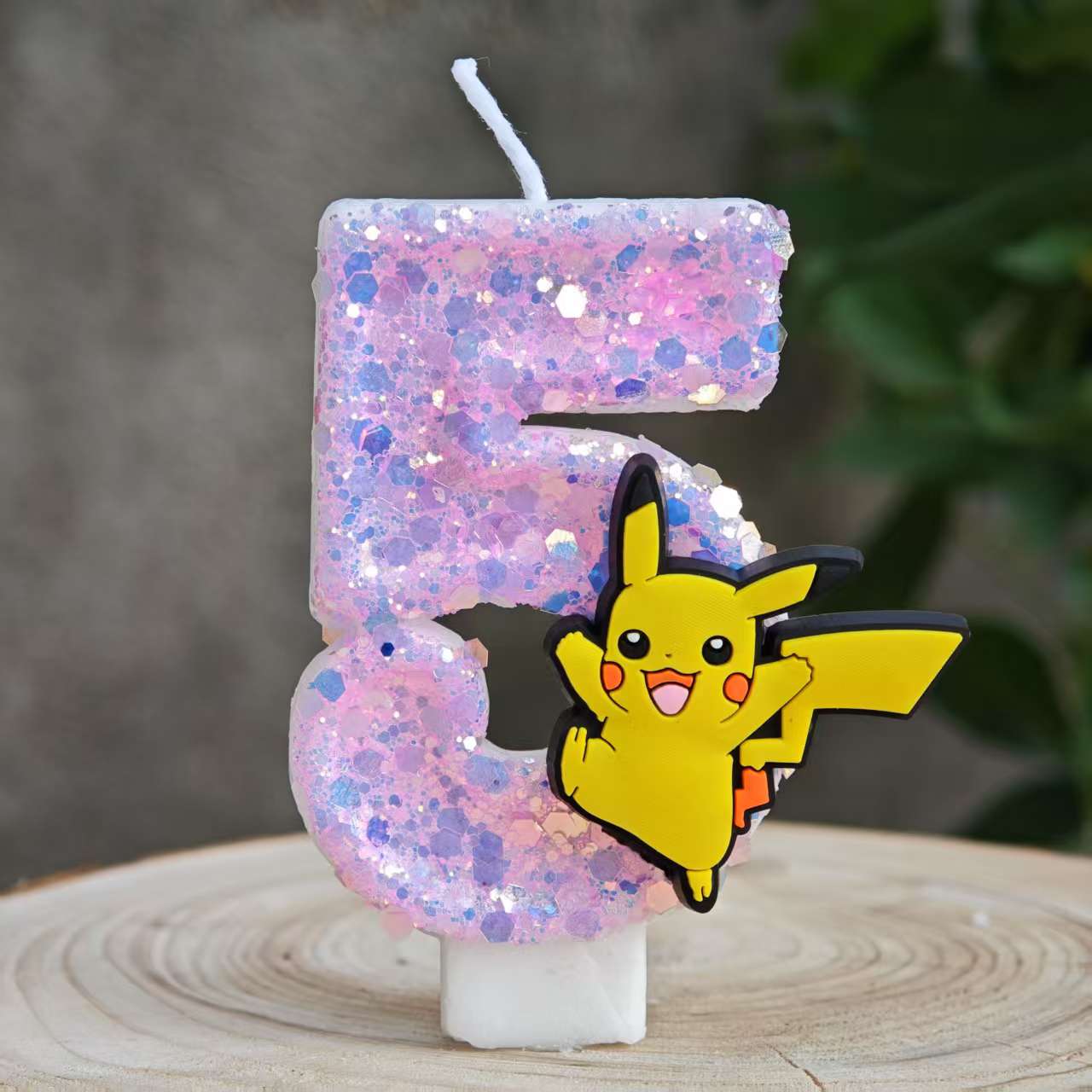 Baby Food For 1 Year Old - Pikachu Pokémon Candles 0-9 Number Cake