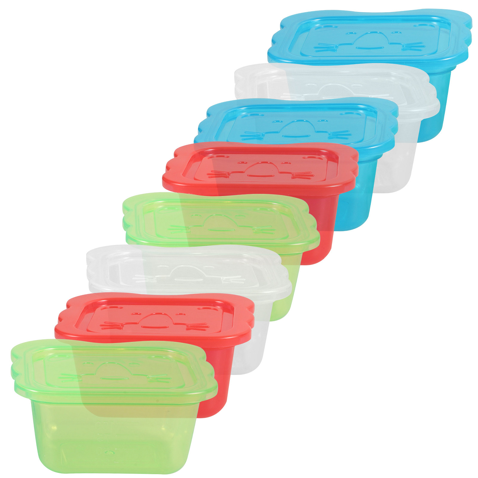 8Pcs Baby Food Storage Contain - Easy Baby Food 评论和价格