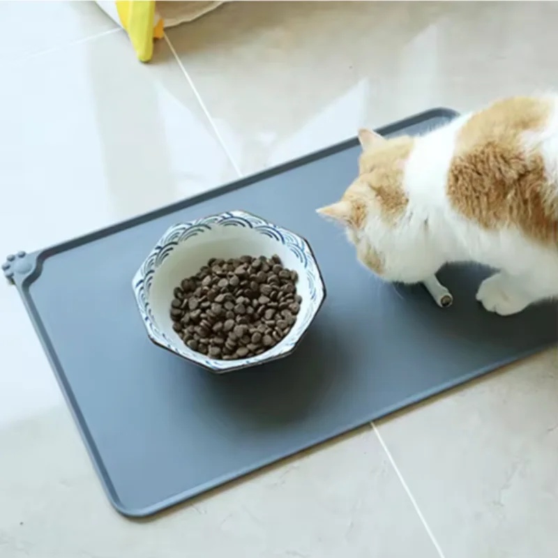 Pet Placemat Cat Dog Feeding M - Baby Food Cat 评论和价格