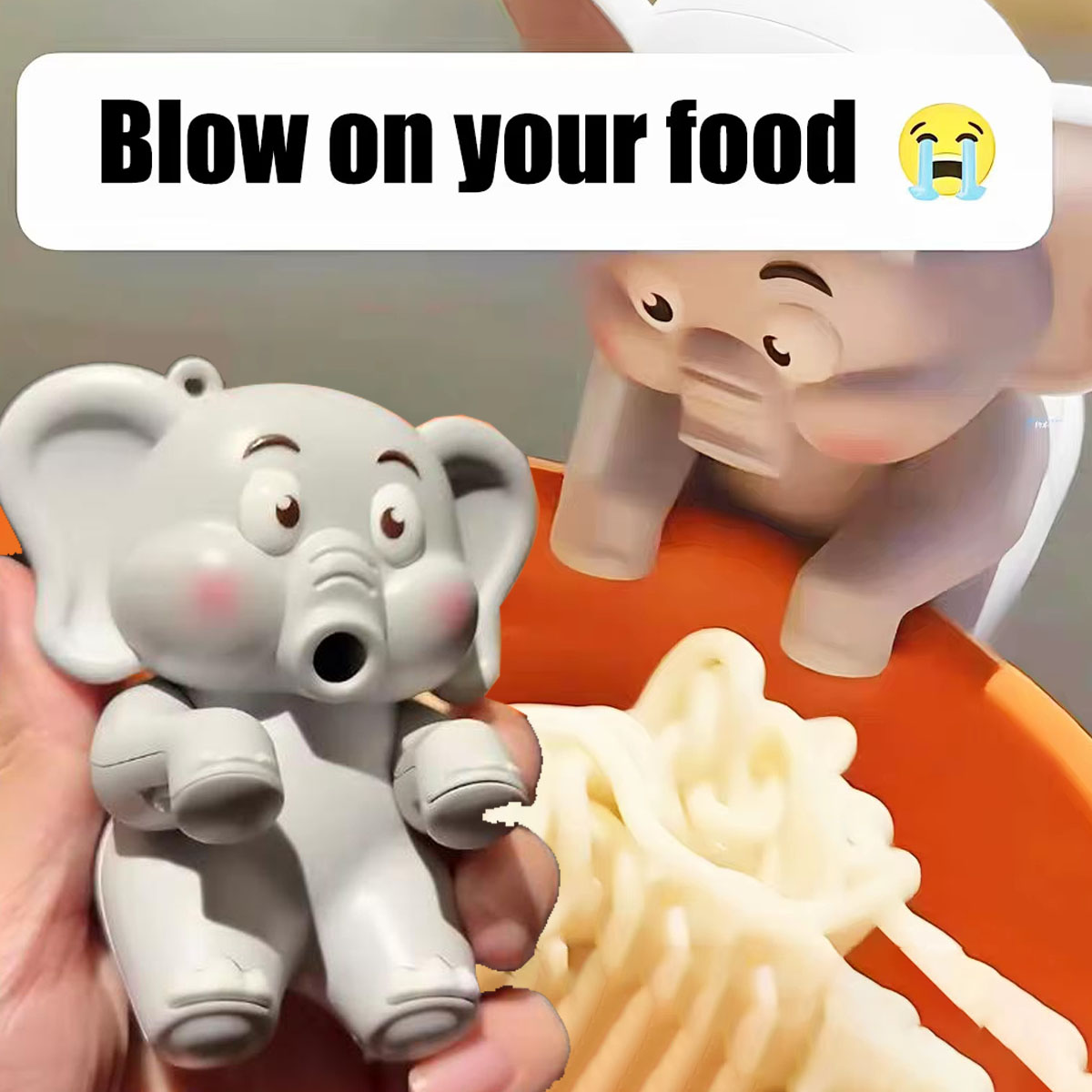 Cute Elephant Mini Fan Baby Fe - Baby Food For 1 Year Old 评论和价格