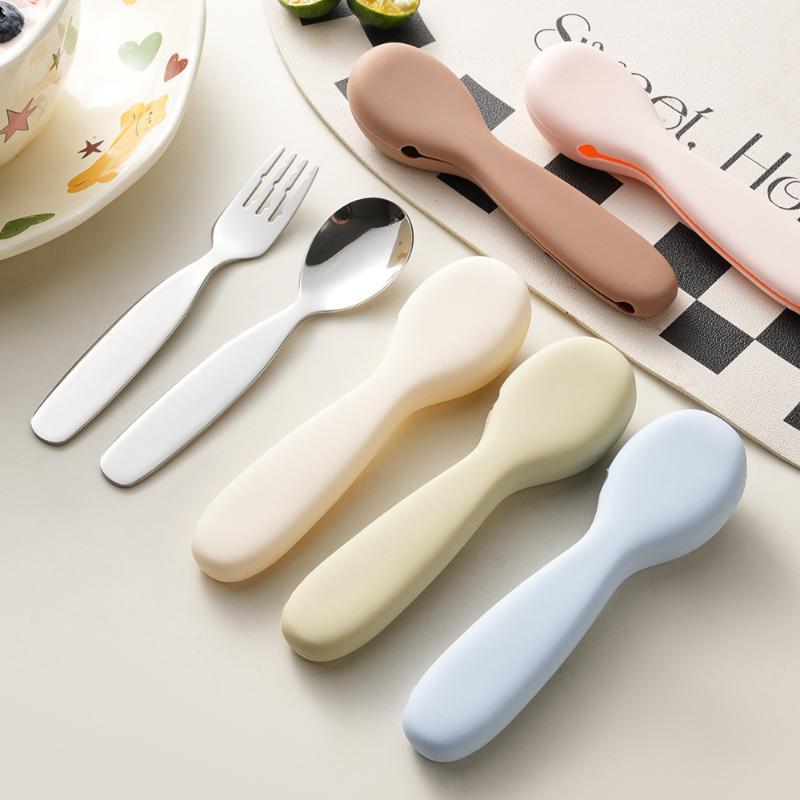 NEW Stainless Steel Toddler Sp - Self Feed Spoon 评论和价格