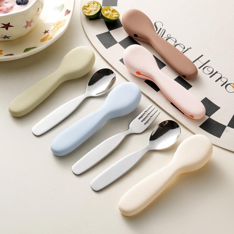 NEW Stainless Steel Toddler Sp - Self Feed Spoon 评论和价格