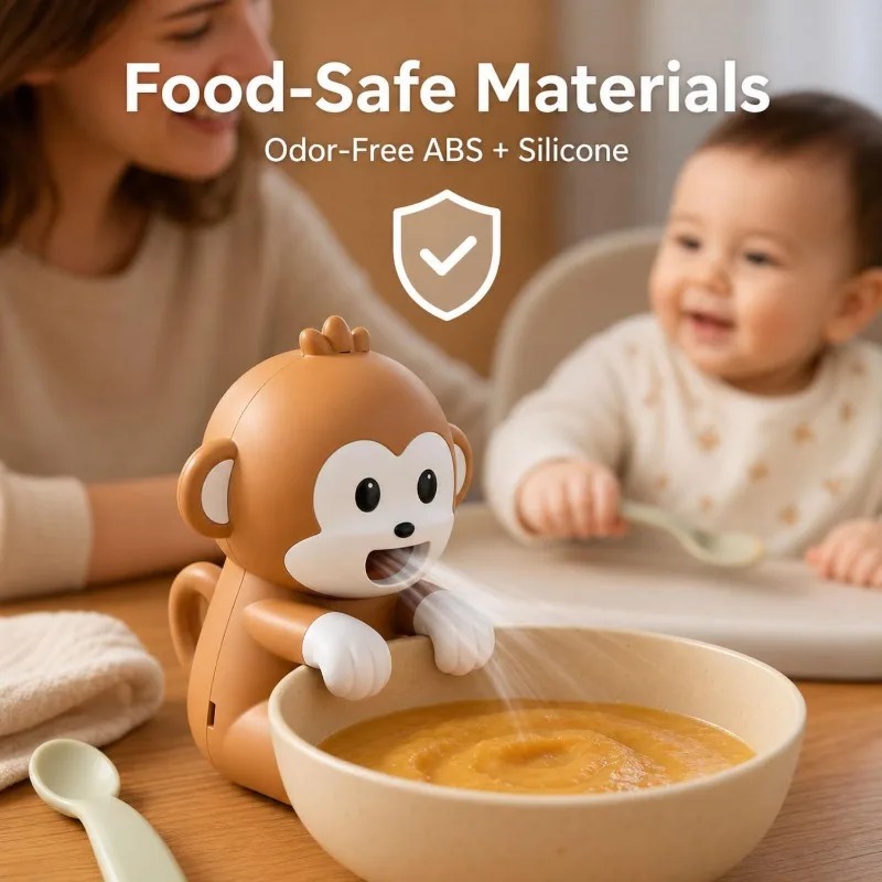 Portable Monkey Shaped Food Co - Baby Food For 1 Year Old 评论和价格