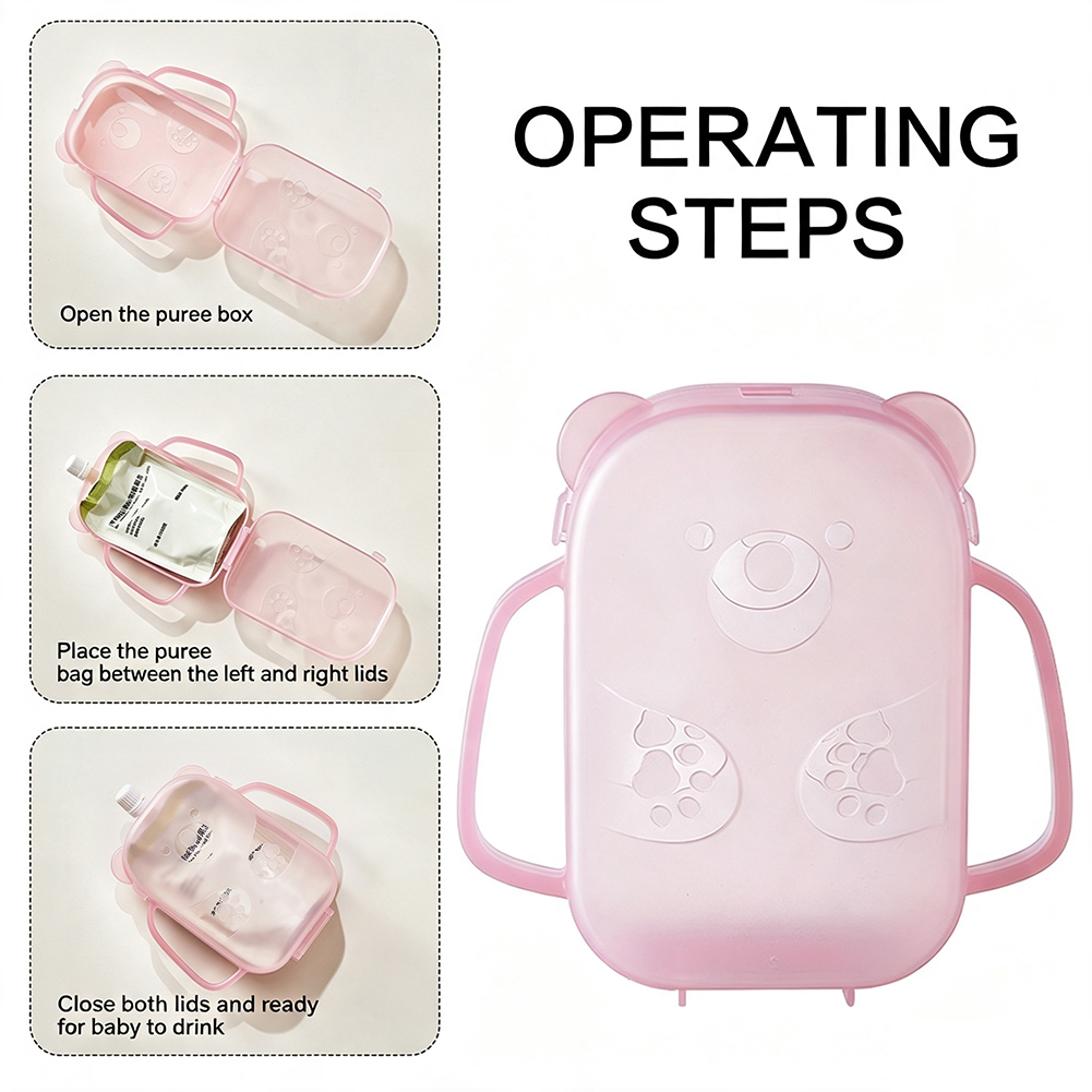 Squeeze Proof Pouch Holder Foo - Baby Food Pouches 1 Year Old 评论和价格