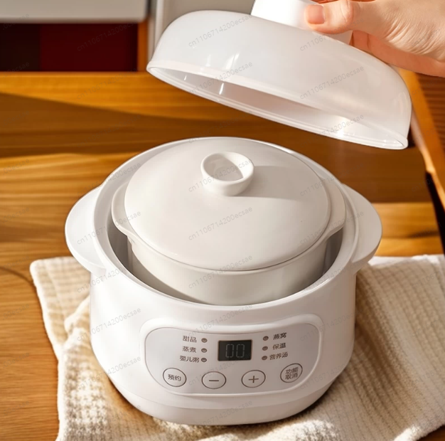 Baby Electric Porridge Pot Cer - Baby Food Maker Baby Safe 评论和价格