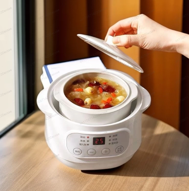 Baby Electric Porridge Pot Cer - Baby Food Maker Baby Safe 评论和价格