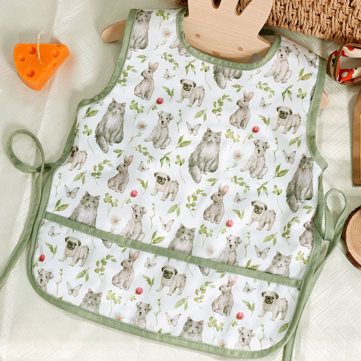 HappyFlute Mess Proof Baby Bib - Baby Food Hipp 评论和价格