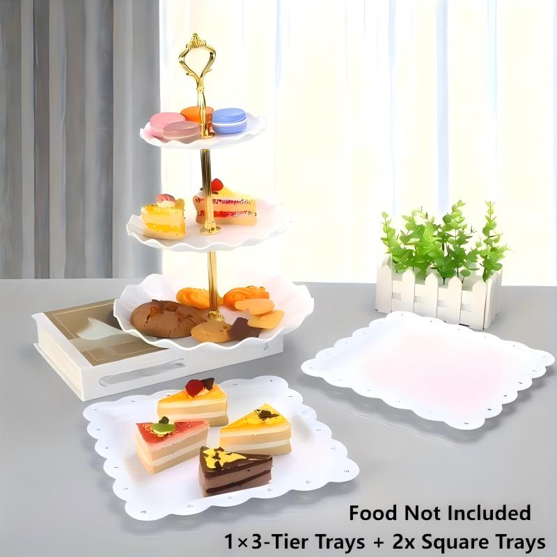 1/3/4/5PCS Decorative Food Tra - Easy Baby Food 评论和价格