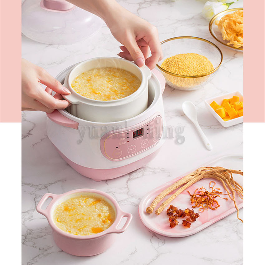 Baby Electric Porridge Pot Cer - Baby Food Maker Baby Safe 评论和价格