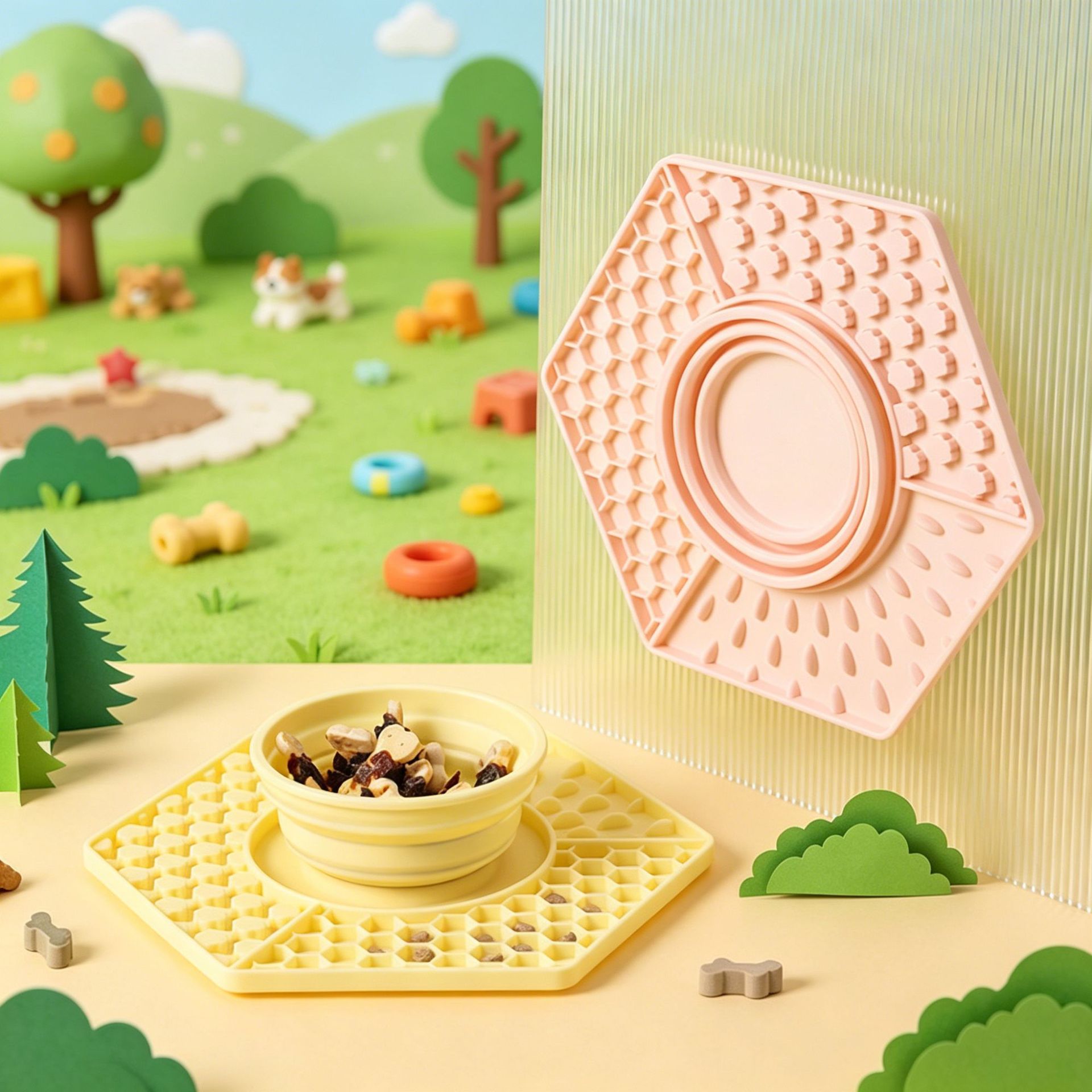 Two-in-One Licking Pad - Pet F - Baby Food Cat 评论和价格