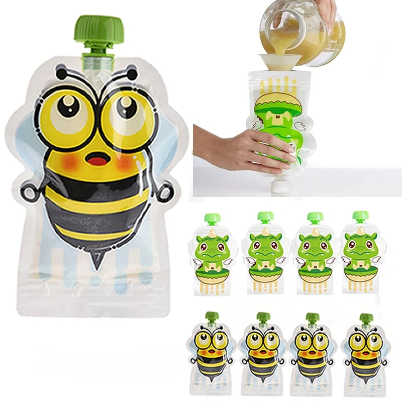 8pcs Reusable Food Storage Bag - Baby Food Pouches 1 Year Old 评论和价格
